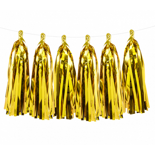 1 Kwastslinger - 1,5m - Goud