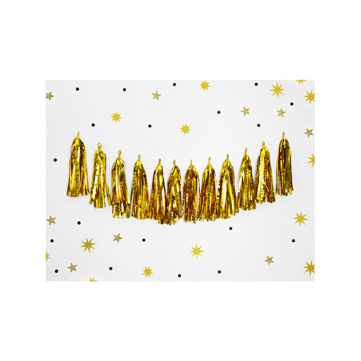 1 Kwastslinger - 1,5m - Goud