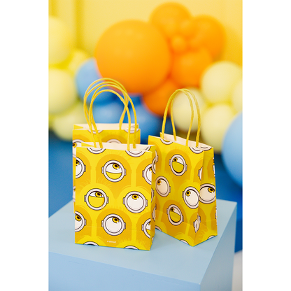 6 papieren cadeautasjes - Minions