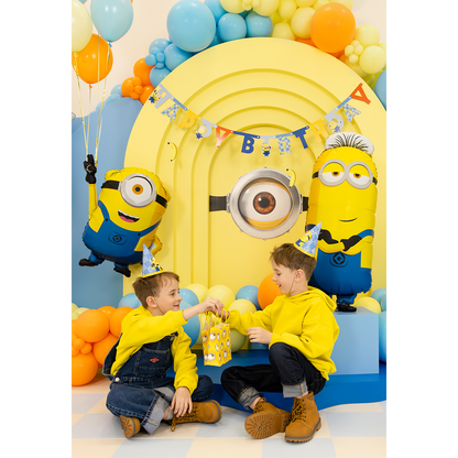 6 papieren cadeautasjes - Minions