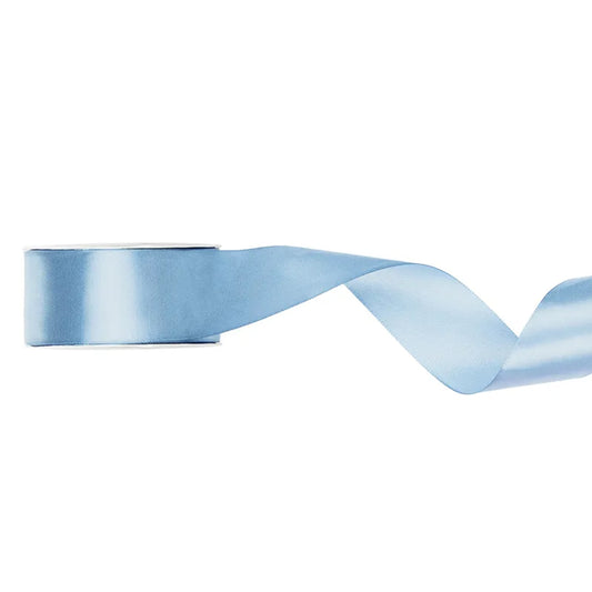 1 Ballonlint - Satijn - Lichtblauw - 25mm