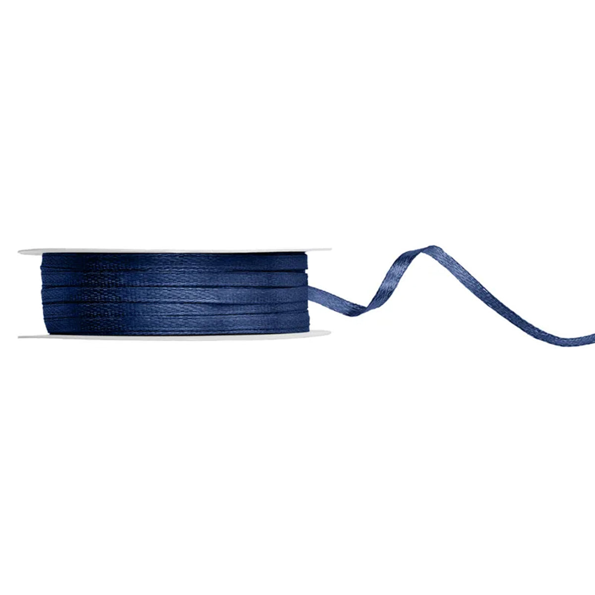 1 ballonnenlint - satijn - marineblauw - 3 mm