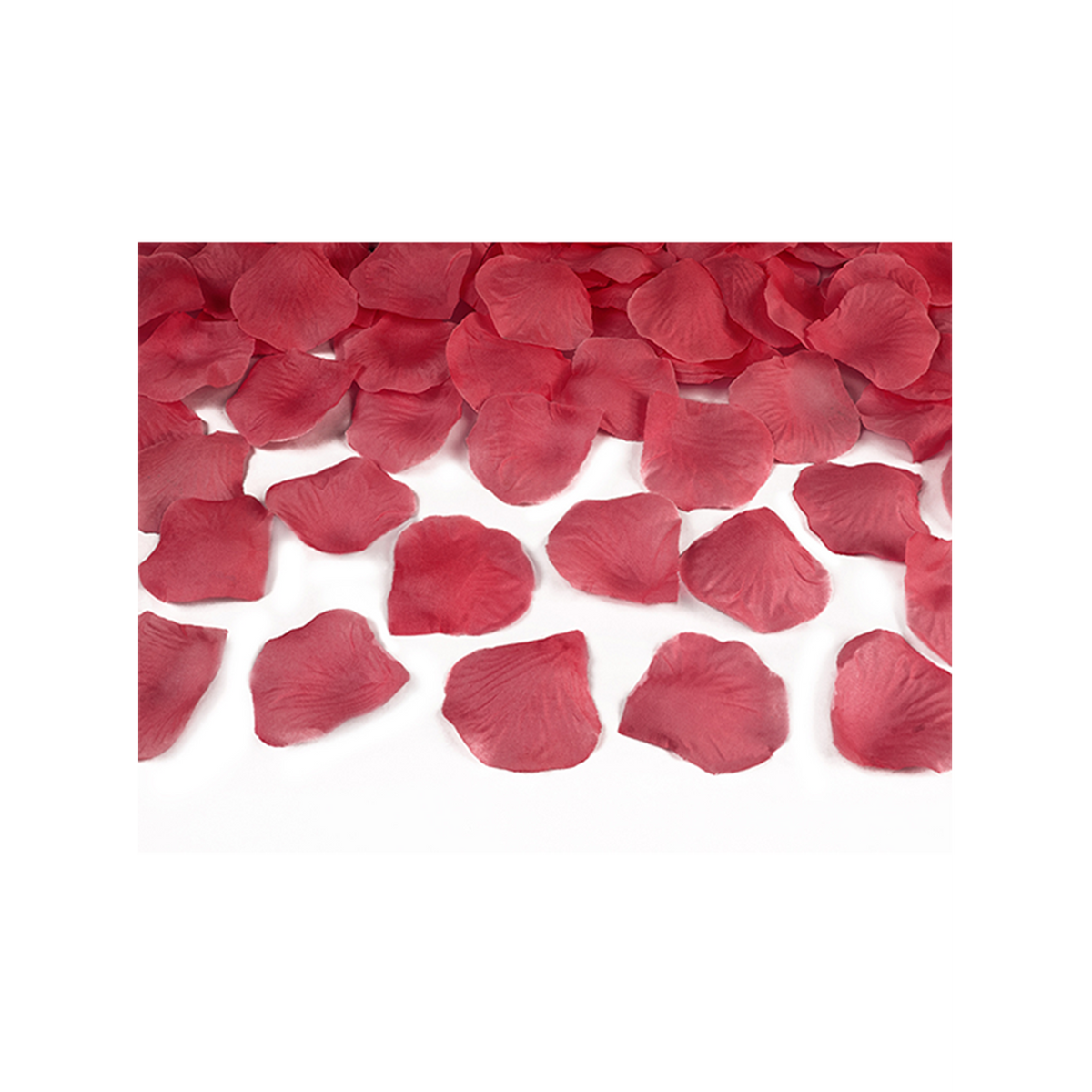 1 Confettikanon XL - 60cm - Rozenblaadjes - Rood