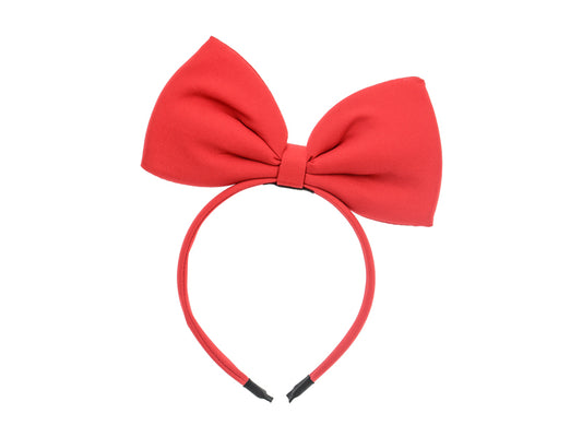 1 haarband - Rode strik